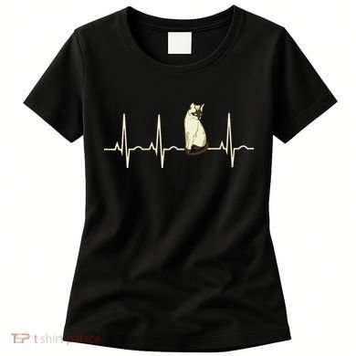 Siamese Cat Siamese Cat Heartbeat Women's T-Shirt