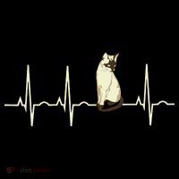 Siamese Cat Siamese Cat Heartbeat Women's T-Shirt thumb 6