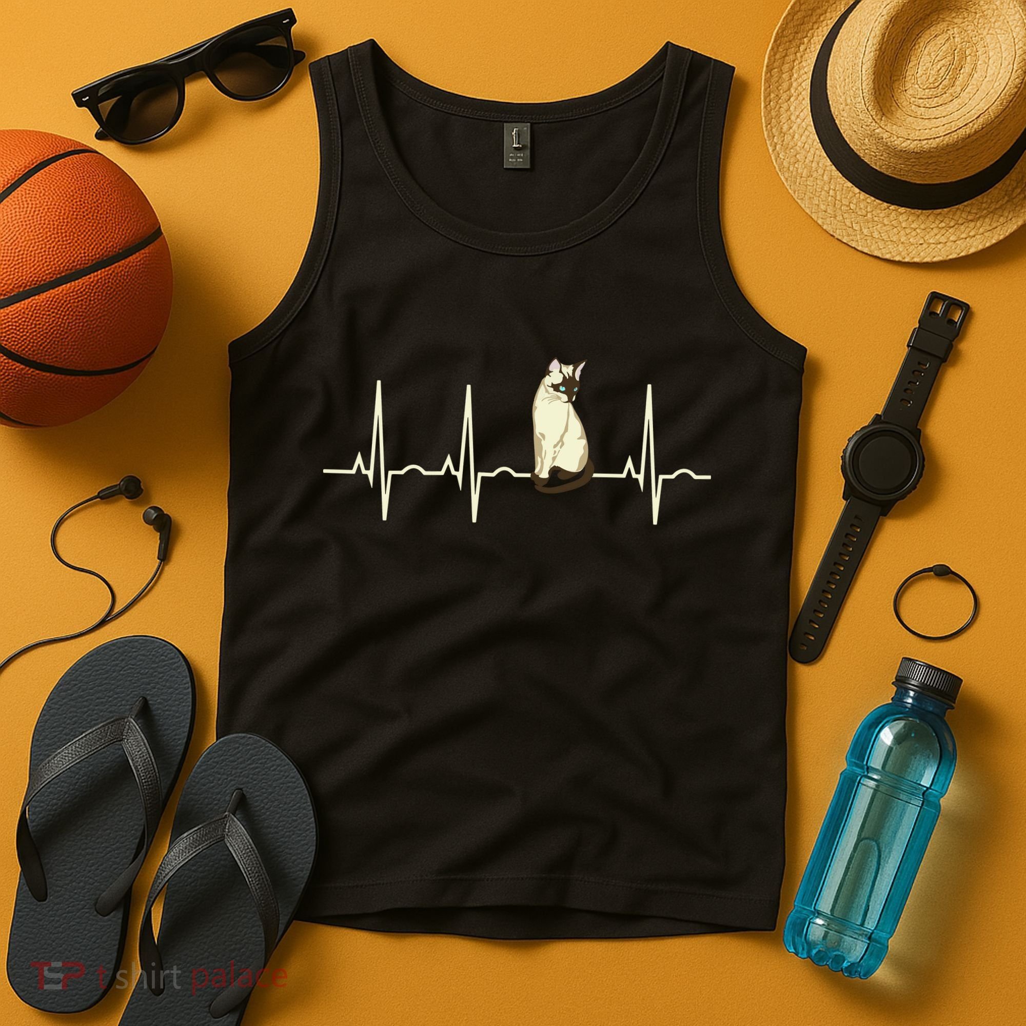 Siamese Cat Tank Top