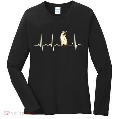 Siamese Cat Women's Long Sleeve Shirt