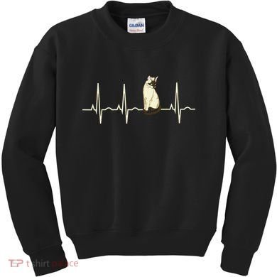 Siamese Cat Kids Sweatshirt