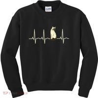 Siamese Cat Kids Sweatshirt thumb 0
