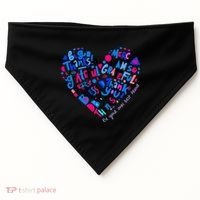 Self Care Self Love Gift USA-Made Doggie Bandana thumb 0