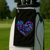 Self Care Self Love Gift Golf Towel thumb 2