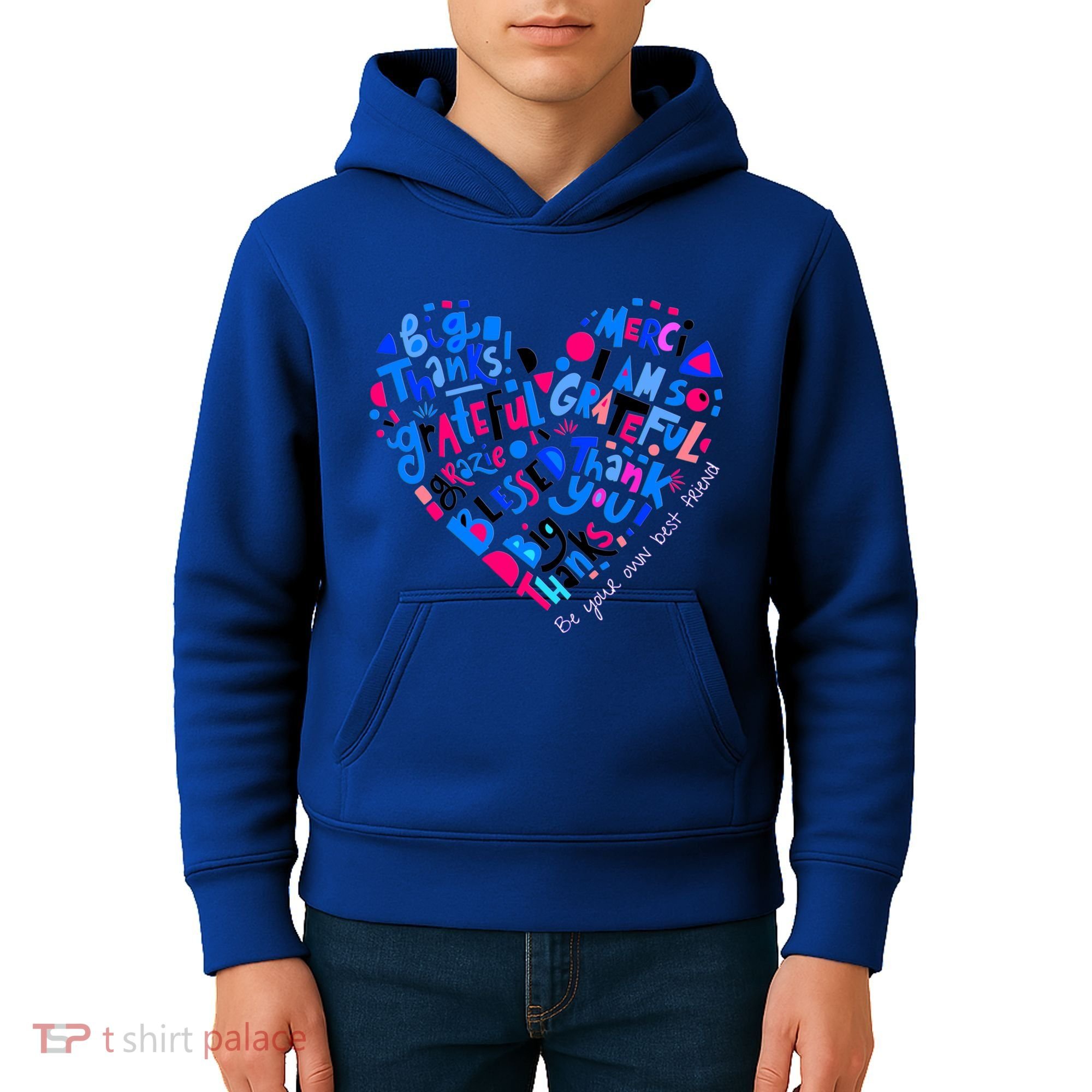 Self Care Self Love Gift Kids Hoodie