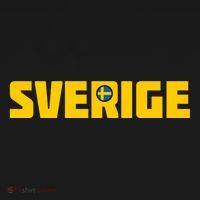 Sverige Cool Swedish Flag Sweden Great Gift USA-Made Doggie Bandana thumb 2
