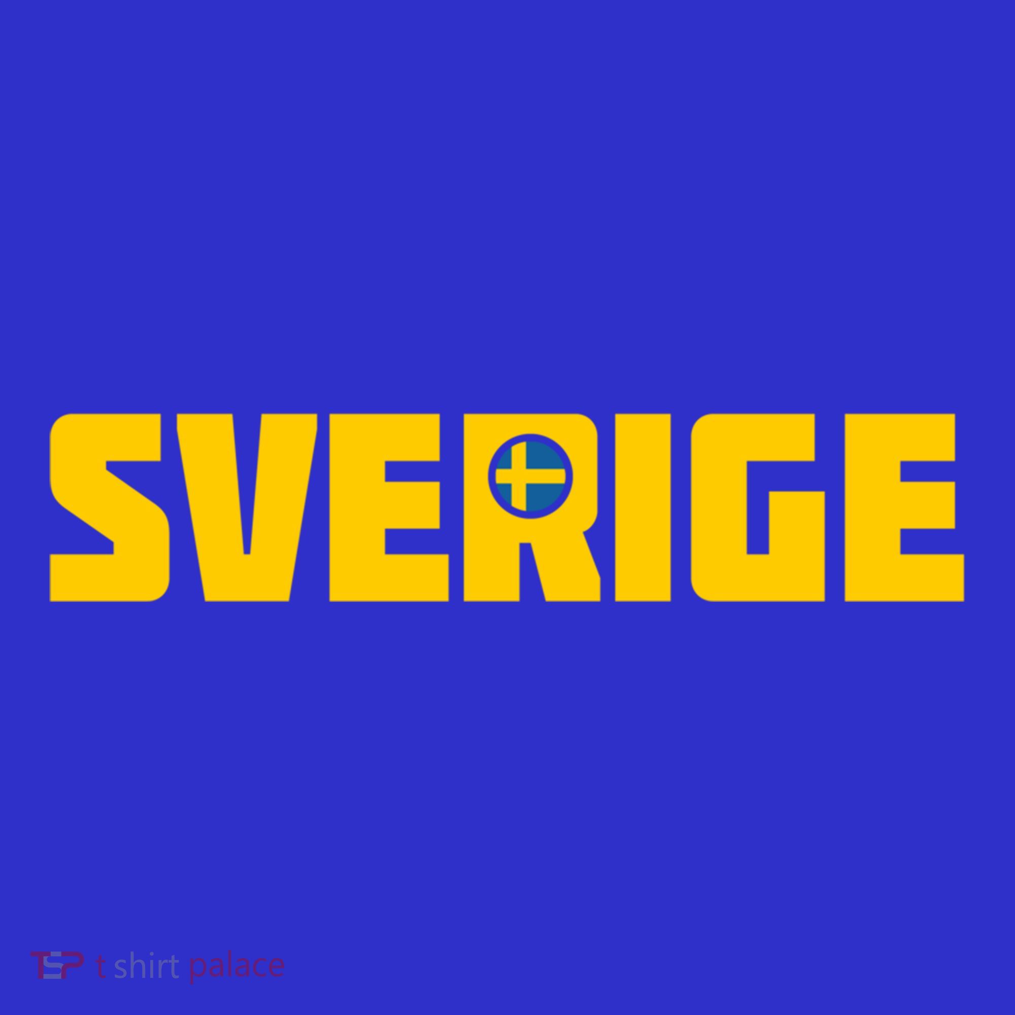 Sverige Cool Swedish Flag Sweden Great Gift T-Shirt