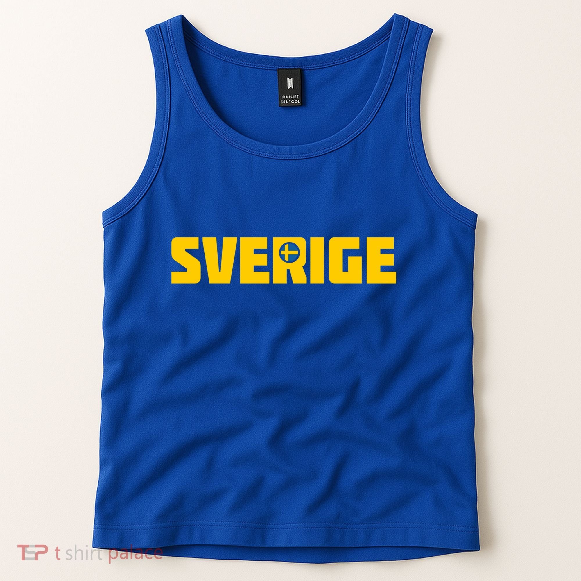 Sverige Cool Swedish Flag Sweden Great Gift Tank Top