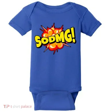 Sodmg Comic Baby Bodysuit