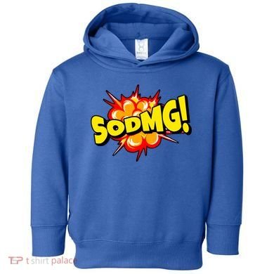 Sodmg Comic Toddler Hoodie