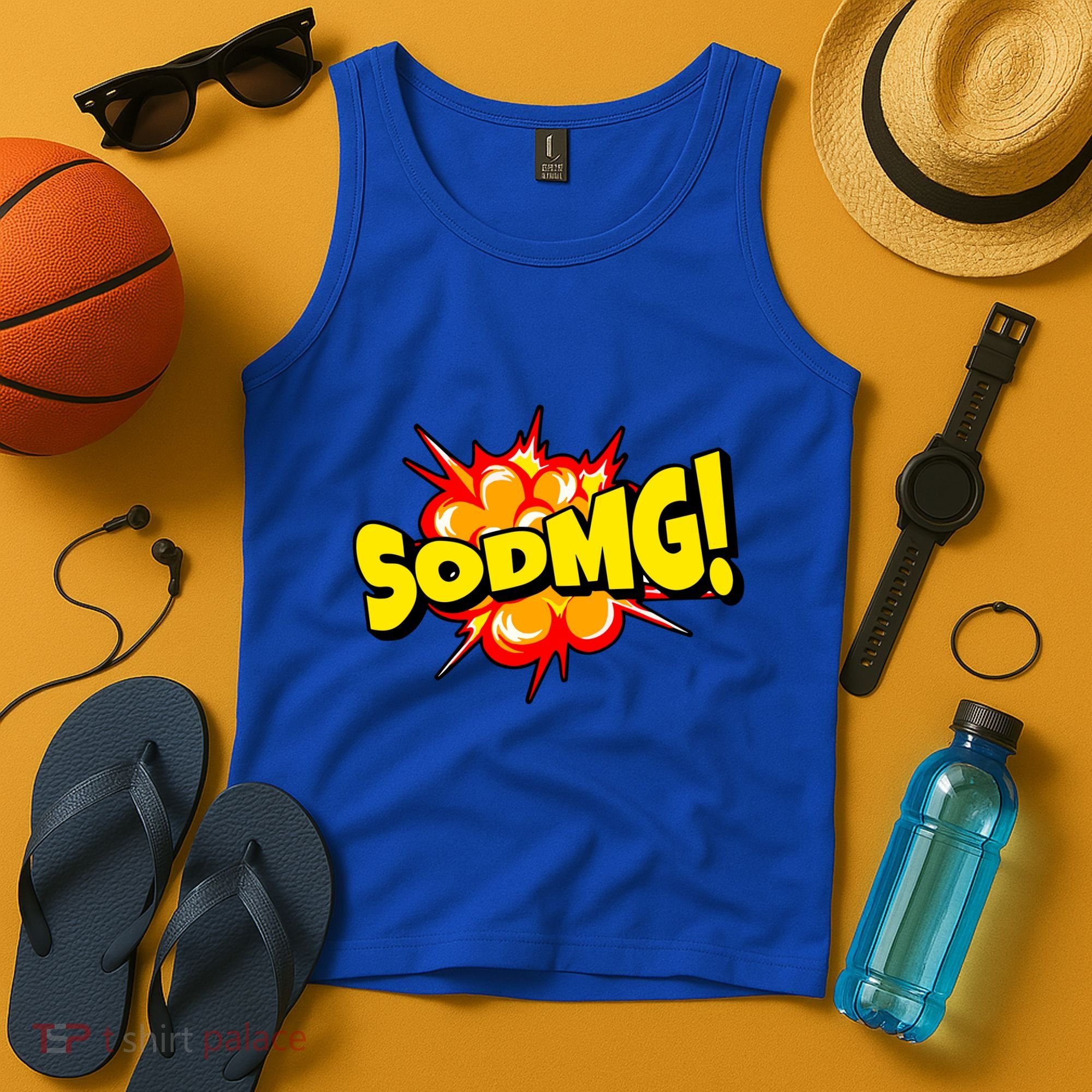 Sodmg Comic Tank Top
