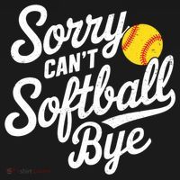Sorry CanT Softball Bye Softball Mom Cute Gift Pajama Set thumb 2