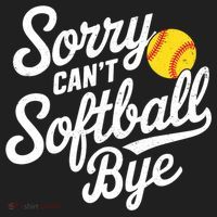 Sorry CanT Softball Bye Softball Mom Cute Gift Hat thumb 2