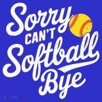 Sorry CanT Softball Bye Softball Mom Cute Gift Tote Bag thumb 4