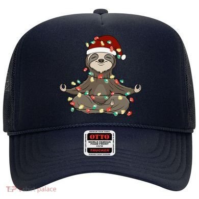 Sloth Christmas Tree Funny Yoga Sloth Hat