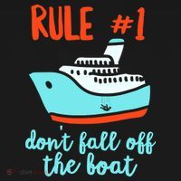 Summer Cruising Trip Funny Don't Fall Off The Boat Long Sleeve Shirt thumb 2