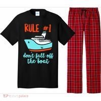 Summer Cruising Trip Funny Don't Fall Off The Boat Pajama Set thumb 0