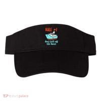 Summer Cruising Trip Funny Don't Fall Off The Boat Visor thumb 0