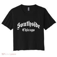 Southside Chicago Throwback Women's Crop Top Tee thumb 0