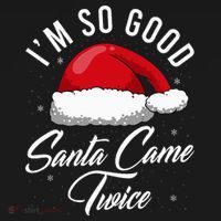 Santa Came Twice Funny Christmas Joke Women's Tank Top thumb 5