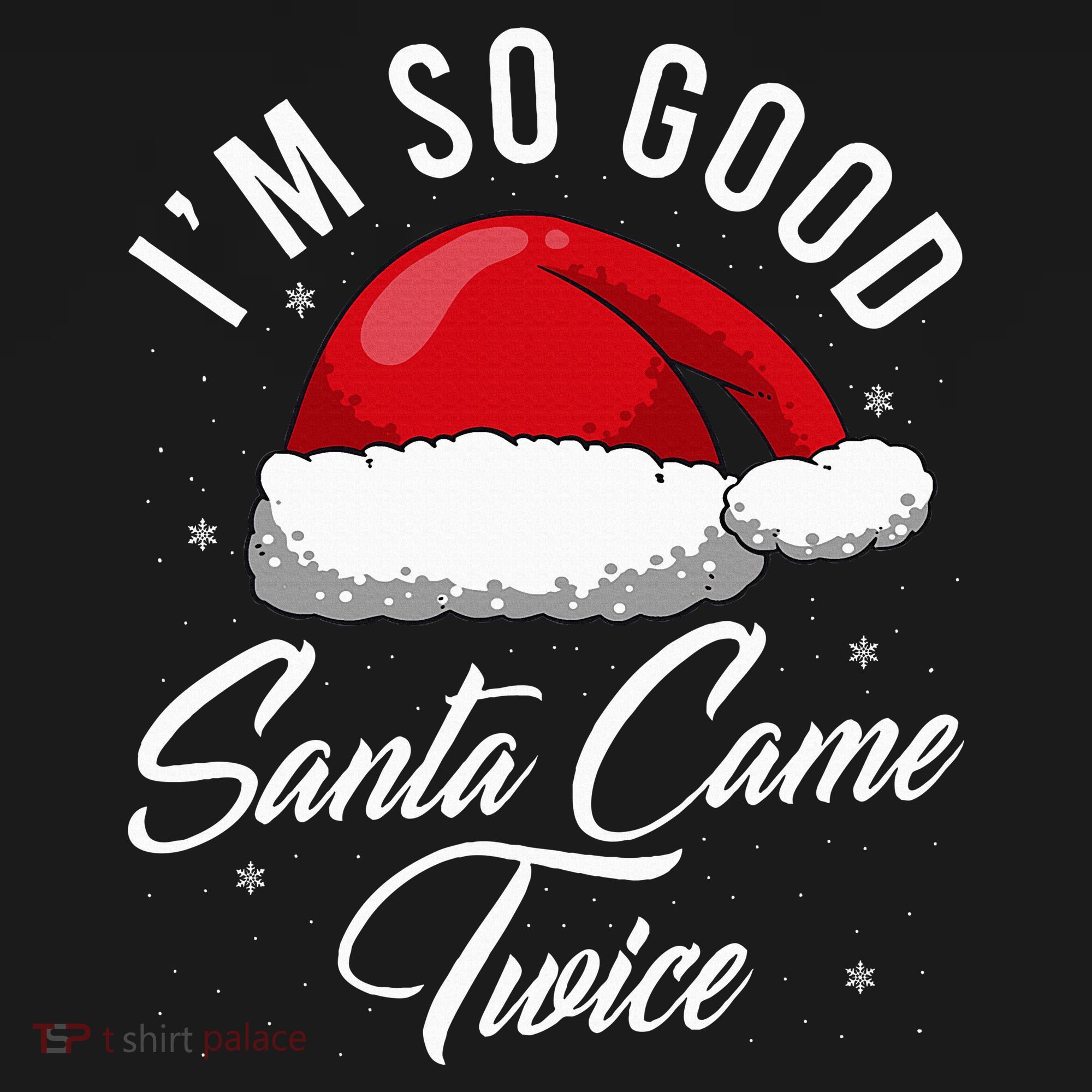 Santa Came Twice Funny Christmas Joke Baby Bodysuit