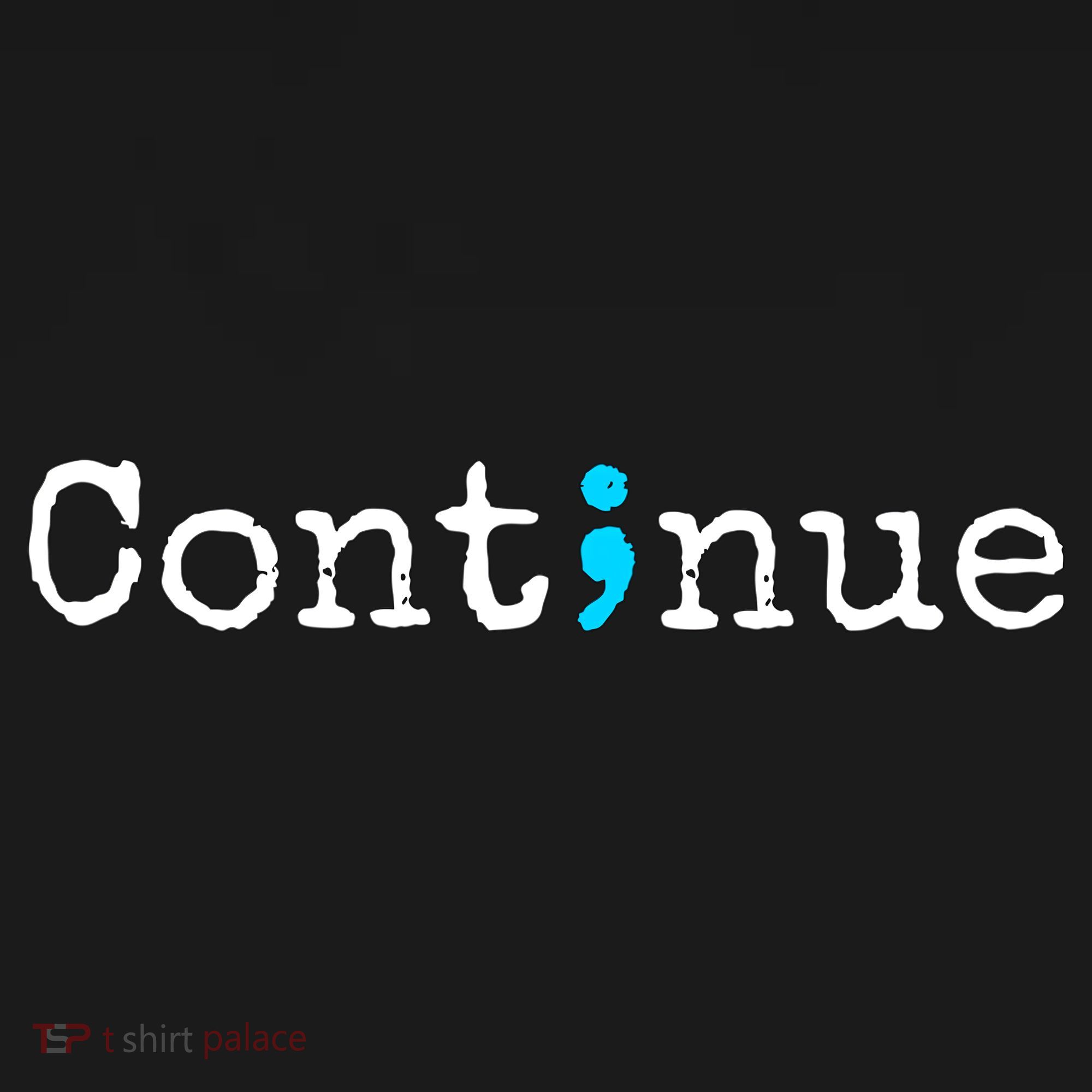 Semicolon Continue Tal Health Awareness Meaningful Gift Ornament