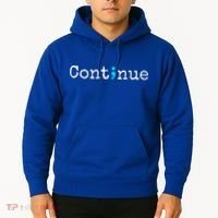 Semicolon Continue Tal Health Awareness Meaningful Gift Hoodie thumb 2