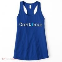 Semicolon Continue Tal Health Awareness Meaningful Gift Women's Tank Top thumb 0