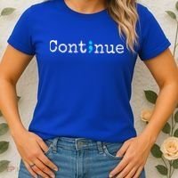 Semicolon Continue Tal Health Awareness Meaningful Gift Women's T-Shirt thumb 2