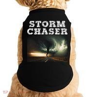 Storm Chaser Tornado Picture Meteorologist Weather Doggie Tank thumb 0