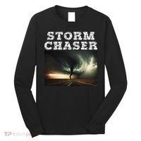 Storm Chaser Tornado Picture Meteorologist Weather Long Sleeve Shirt thumb 0