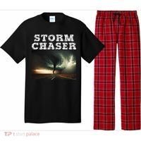Storm Chaser Tornado Picture Meteorologist Weather Pajama Set thumb 0