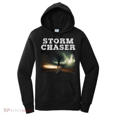 Storm Chaser Tornado Picture Meteorologist Weather Women's Hoodie