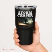 Storm Chaser Tornado Picture Meteorologist Weather Tumbler thumb 2