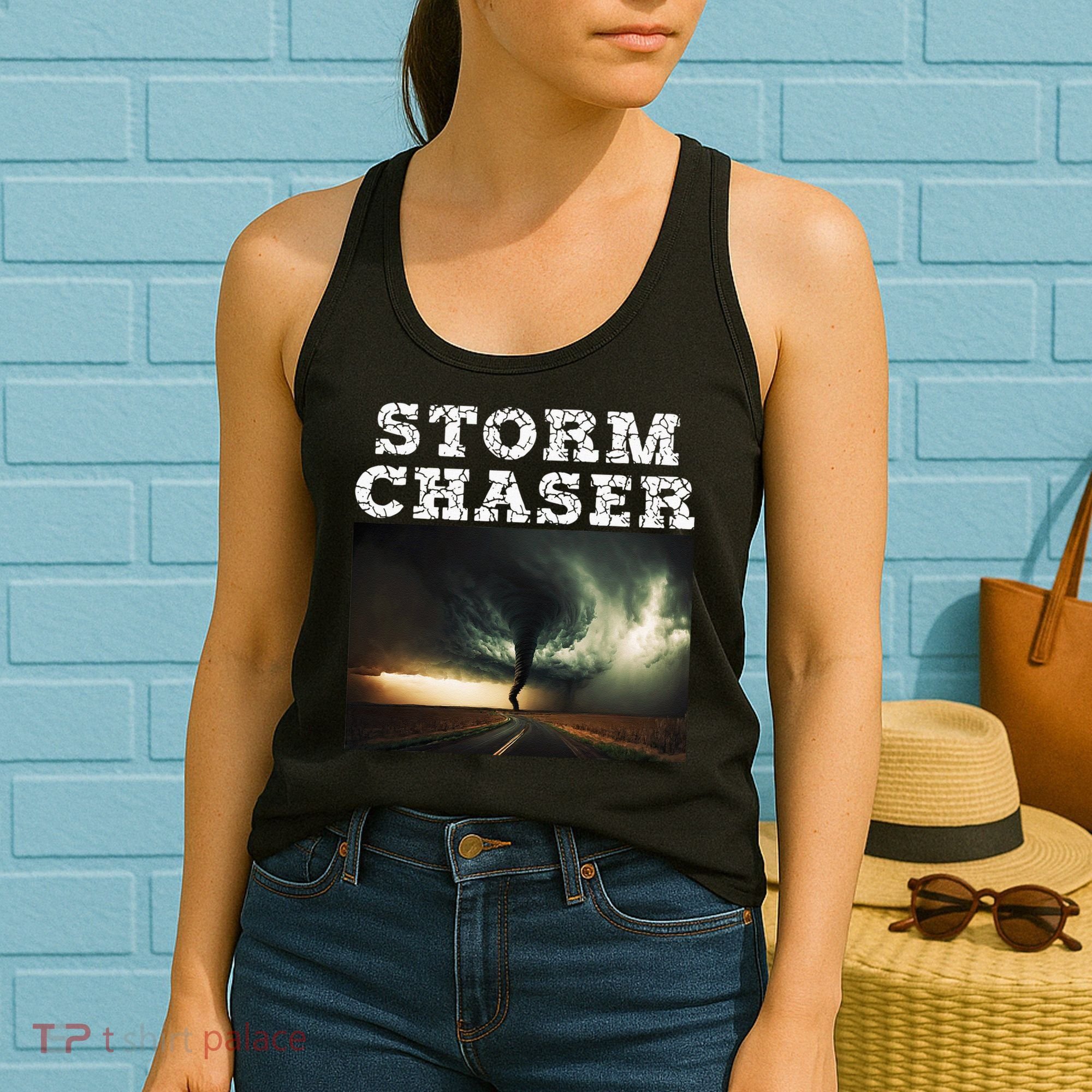 Storm Chaser Tornado Picture Meteorologist Weather Women's Tank Top