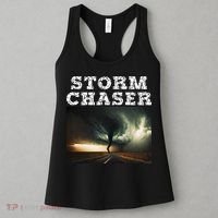 Storm Chaser Tornado Picture Meteorologist Weather Women's Tank Top thumb 3