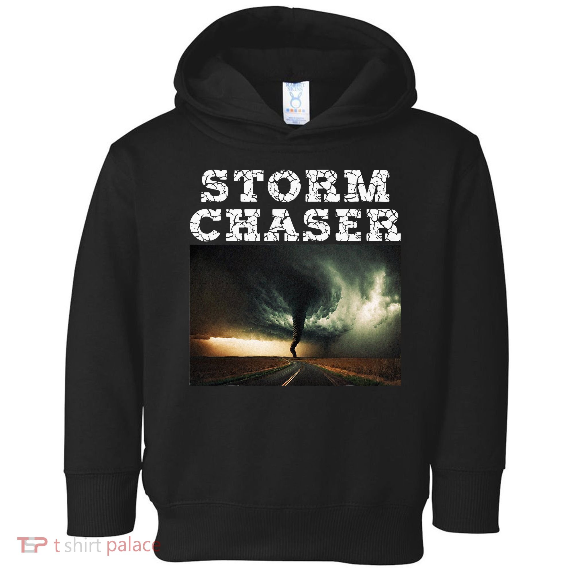 Storm Chaser Tornado Picture Meteorologist Weather Toddler Hoodie