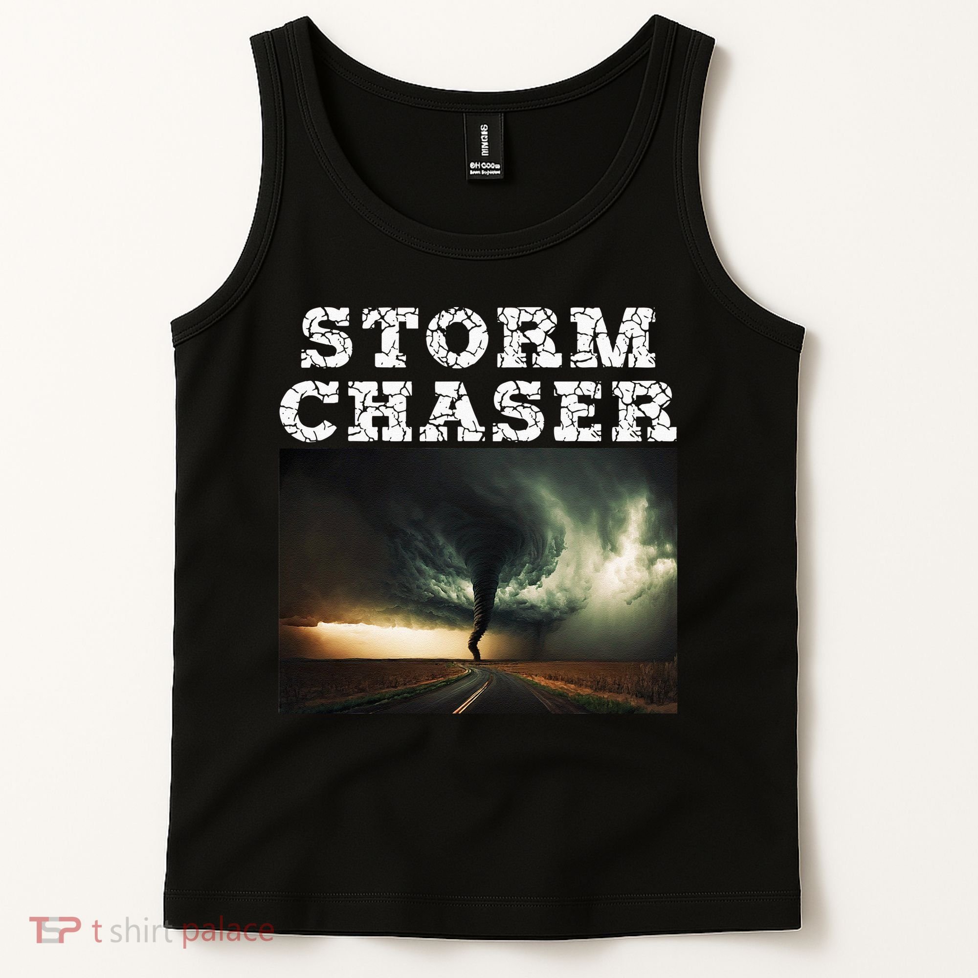 Storm Chaser Tornado Picture Meteorologist Weather Tank Top