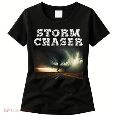 Storm Chaser Tornado Picture Meteorologist Weather Women's T-Shirt