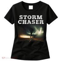 Storm Chaser Tornado Picture Meteorologist Weather Women's T-Shirt thumb 0