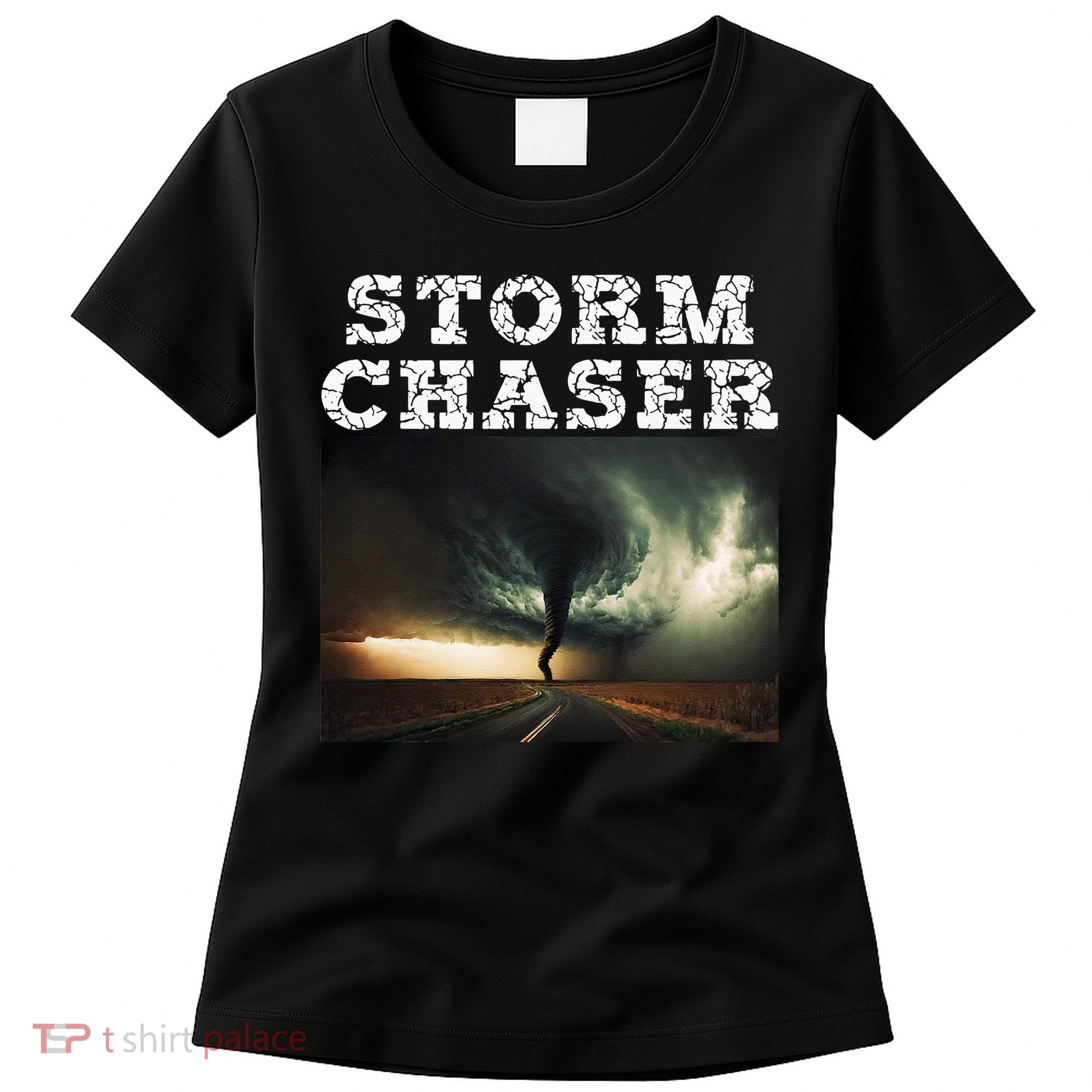 Storm Chaser Tornado Picture Meteorologist Weather Women's T-Shirt