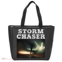 Storm Chaser Tornado Picture Meteorologist Weather Tote Bag thumb 0