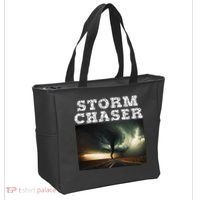 Storm Chaser Tornado Picture Meteorologist Weather Tote Bag thumb 2