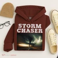 Storm Chaser Tornado Picture Meteorologist Weather Hoodie thumb 4