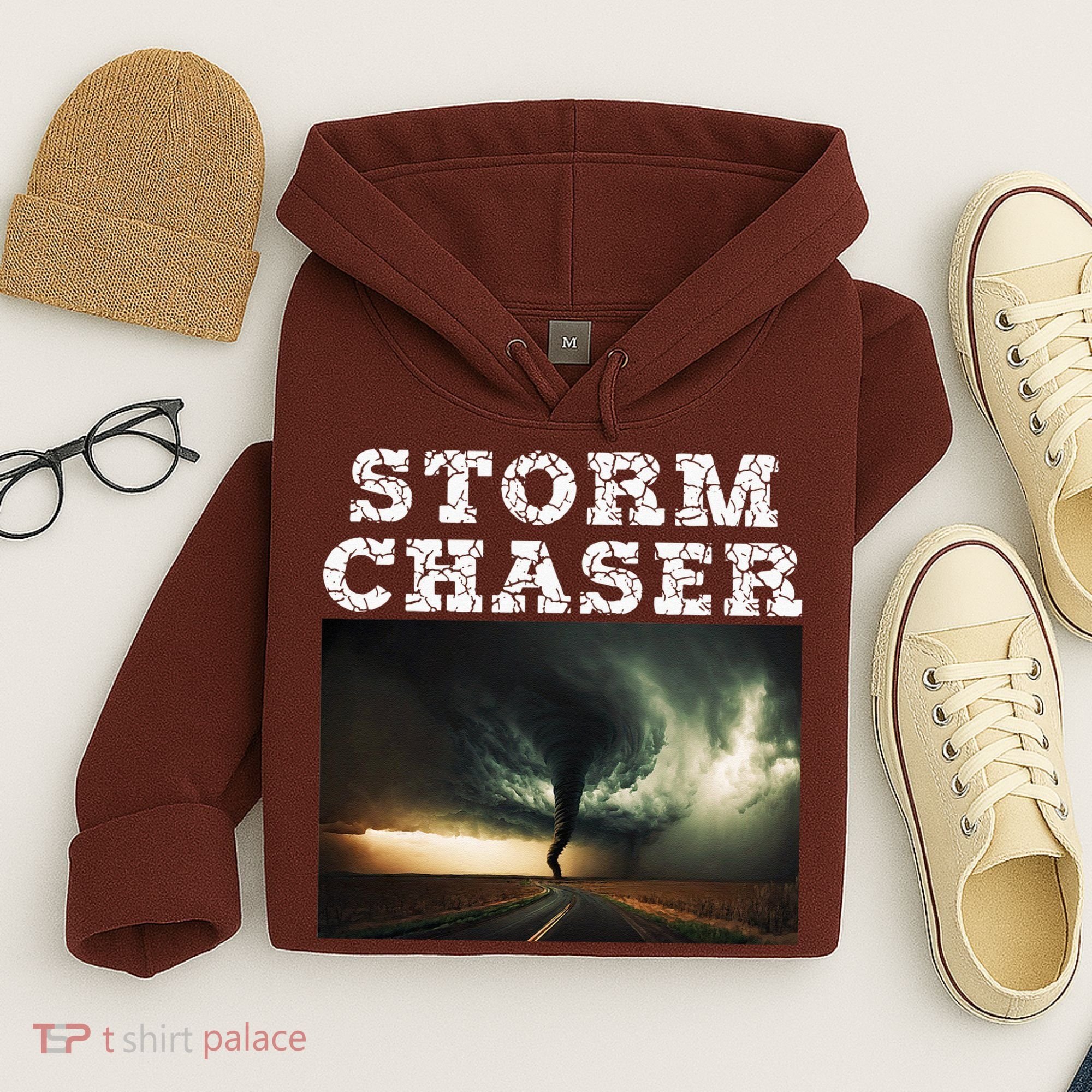 Storm Chaser Tornado Picture Meteorologist Weather Hoodie