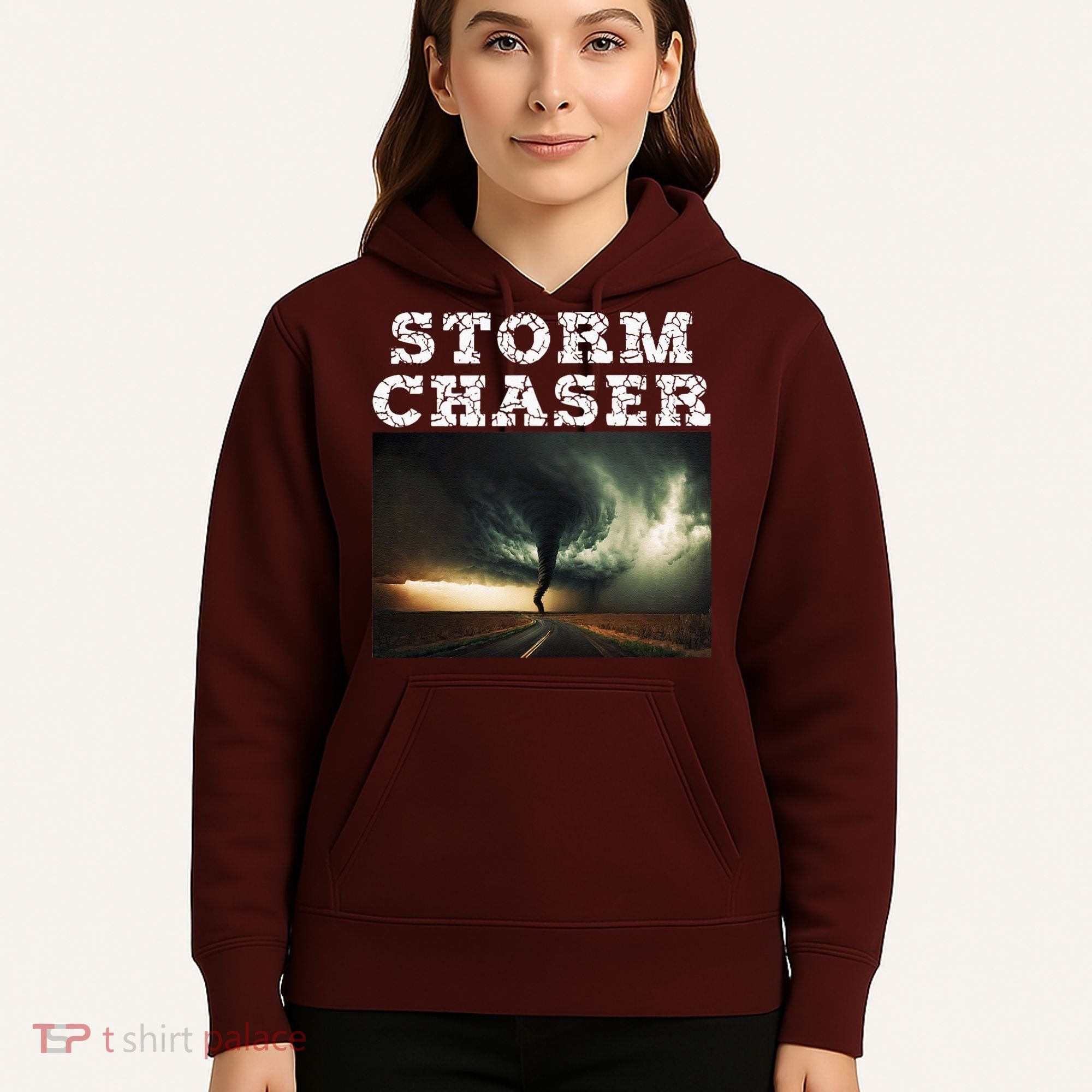 Storm Chaser Tornado Picture Meteorologist Weather Hoodie