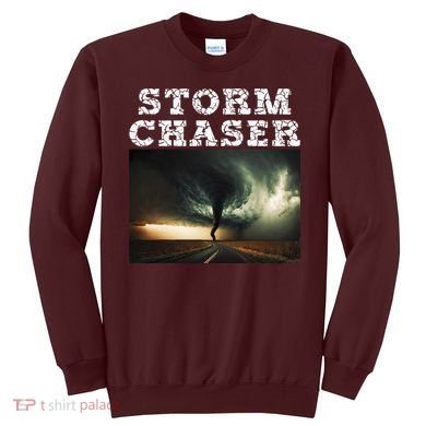 Storm Chaser Tornado Picture Meteorologist Weather Sweatshirt
