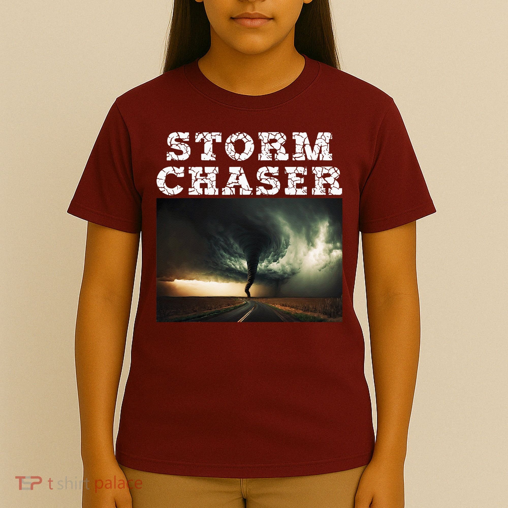 Storm Chaser Tornado Picture Meteorologist Weather T-Shirt