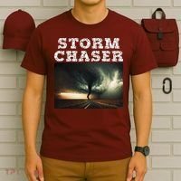 Storm Chaser Tornado Picture Meteorologist Weather T-Shirt thumb 6