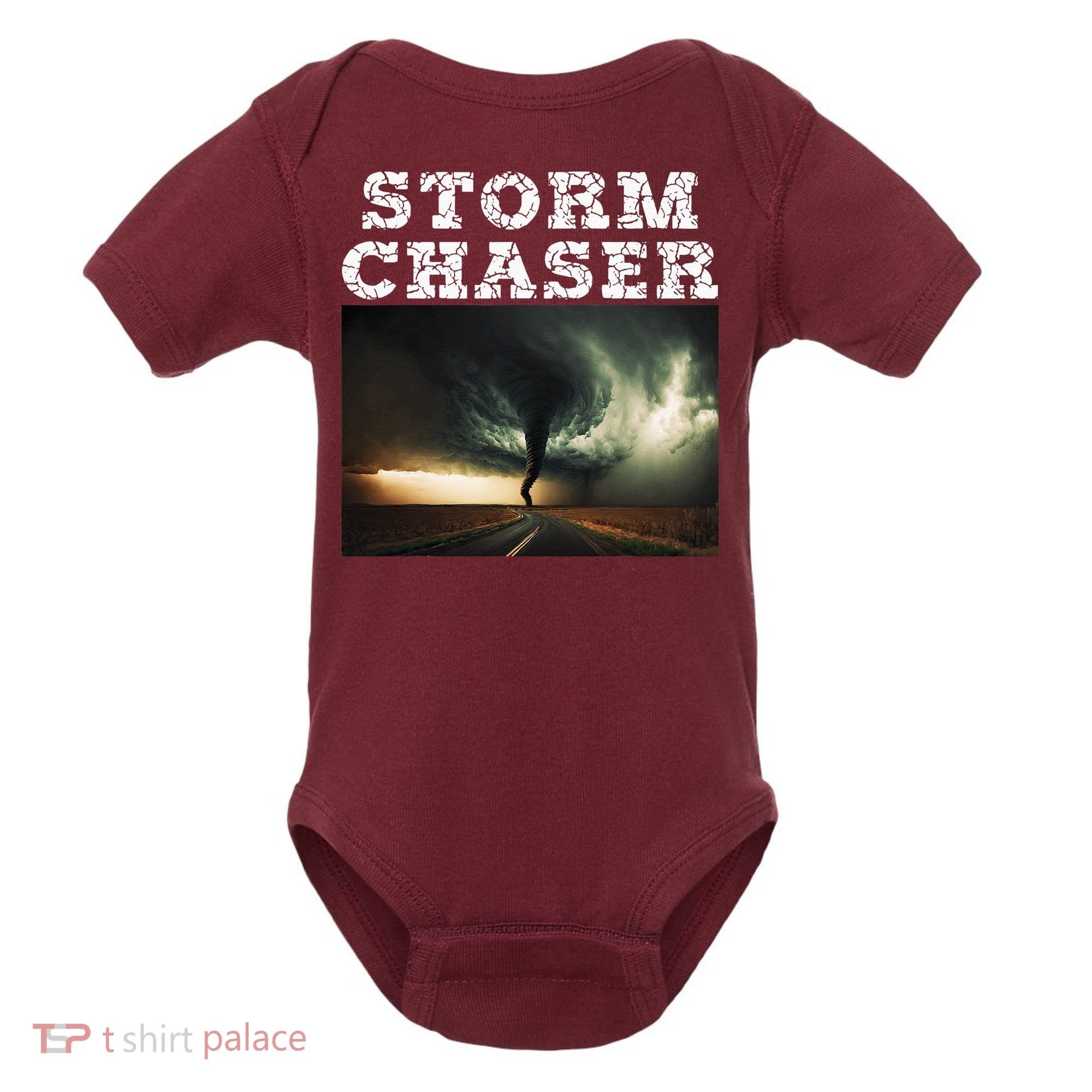 Storm Chaser Tornado Picture Meteorologist Weather Baby Bodysuit